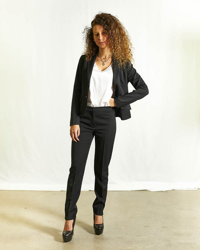 PANTALONE CLASSICO NERO
