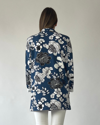 GIACCA FELPA IN FANTASIA FIORE