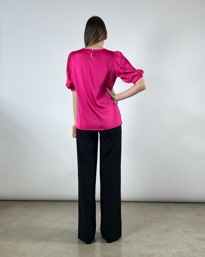 PANTALONE PALAZZO NERO