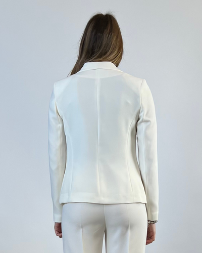 GIACCA MONOPETTO IN CADY BIANCA