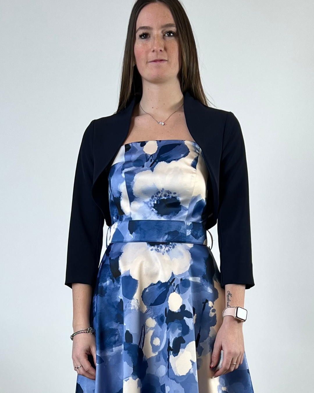 GIACCA CORTA BOLERO BLU