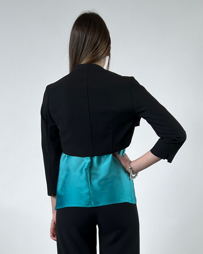 GIACCA CORTA BOLERO NERA