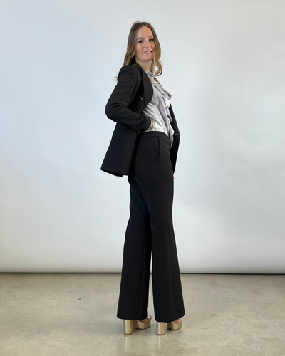PANTALONE A ZAMPA NERO
