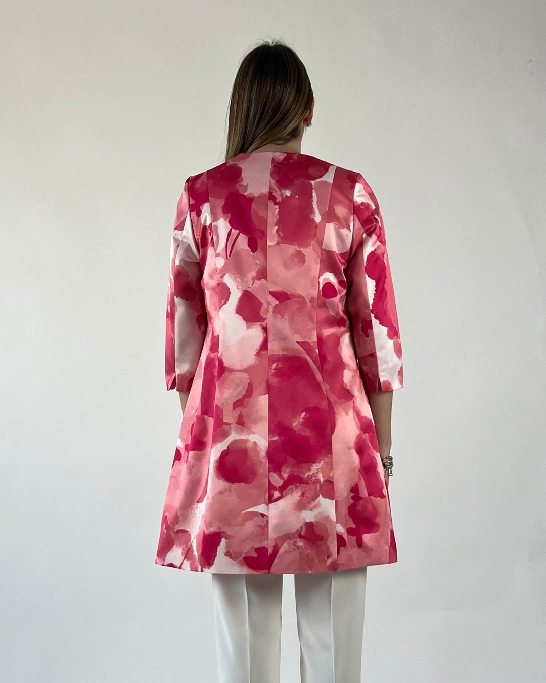 GIACCA CABAN FANTASIA FIORE FUCSIA