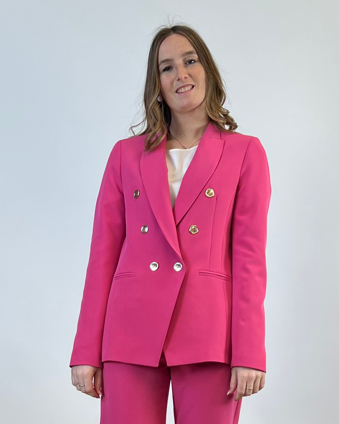 GIACCA DOPPIOPETTO FUCSIA
