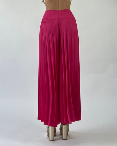 PANTAGONNA PLISSE' FUCSIA