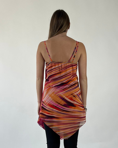 BLUSA IN GEORGETTE FANTASIA MULTICOLOR