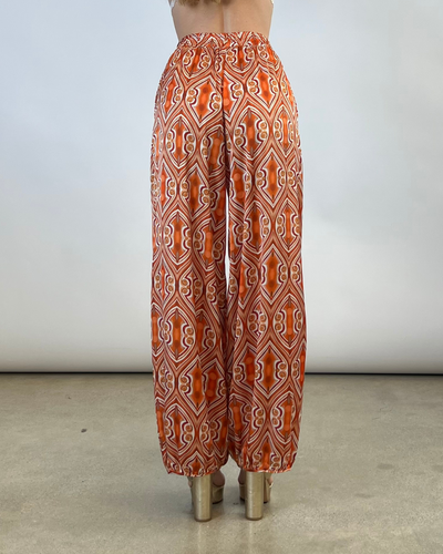 PANTALONE ODALISCA FANTASIA ARANCIO
