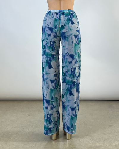 PANTALONE PALAZZO FANTASIA BLU