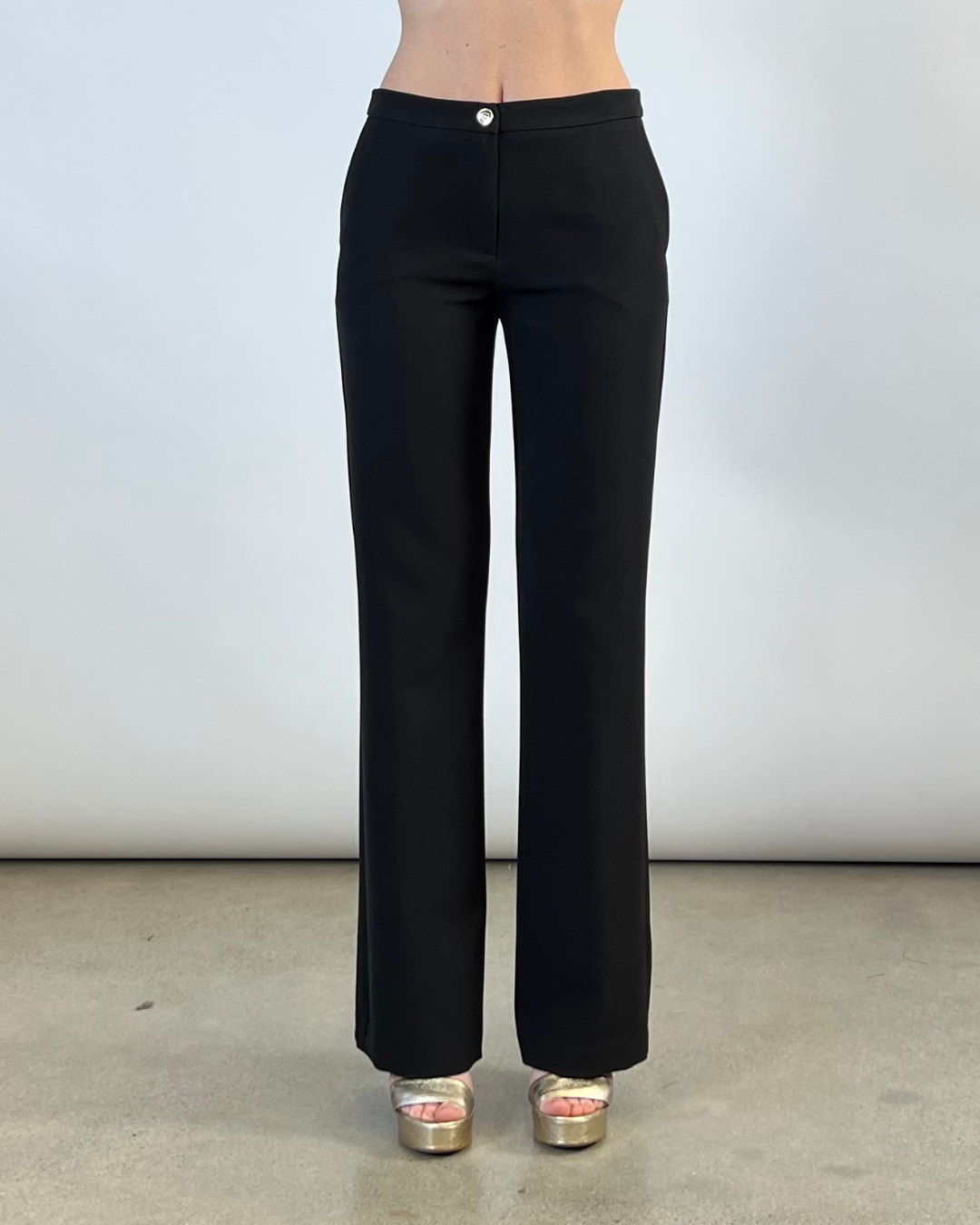 PANTALONE A ZAMPA NERO
