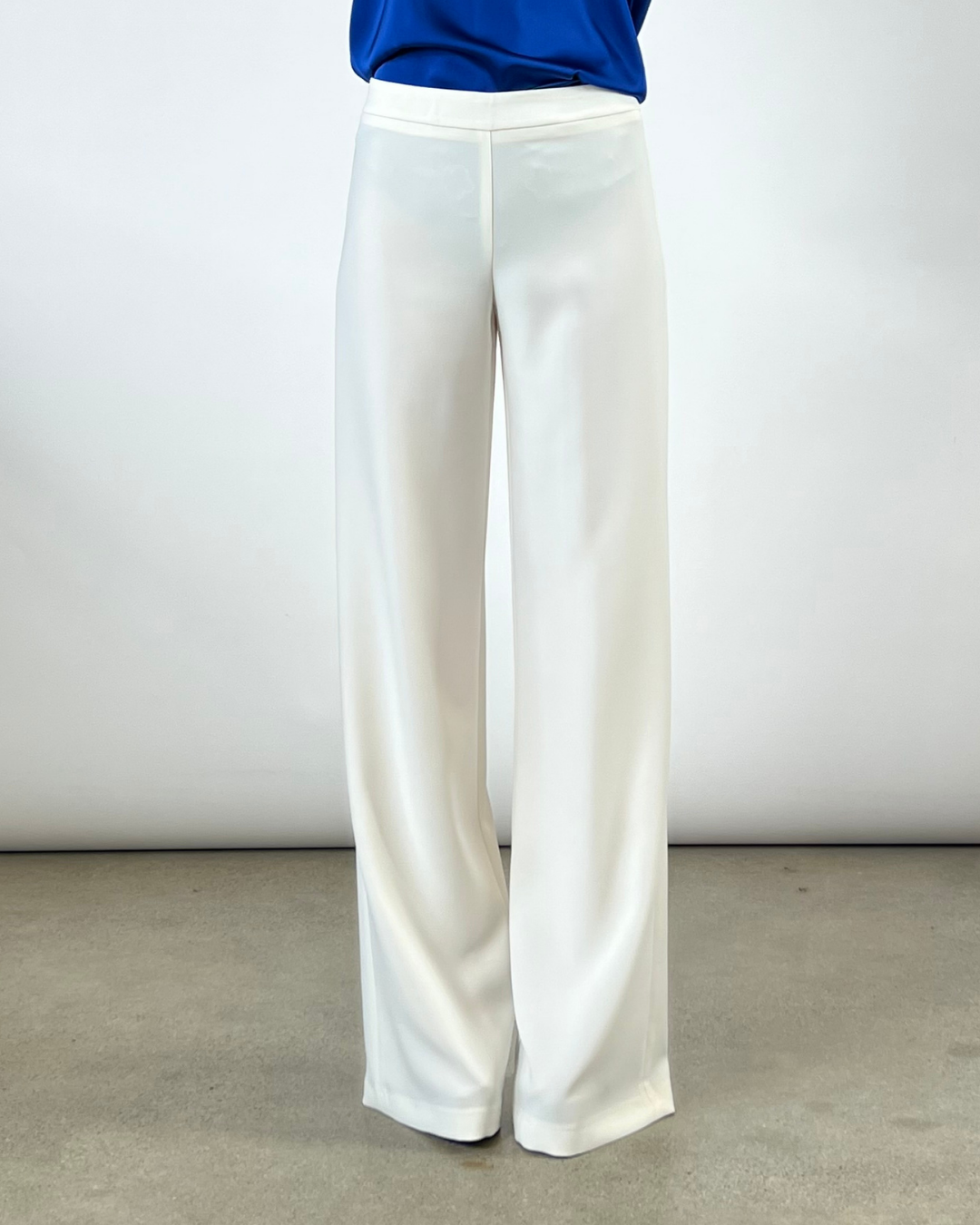 PANTALONE PALAZZO BIANCO