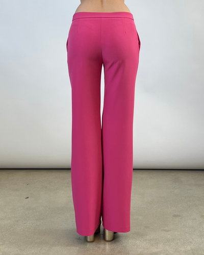 PANTALONE A ZAMPA FUCSIA