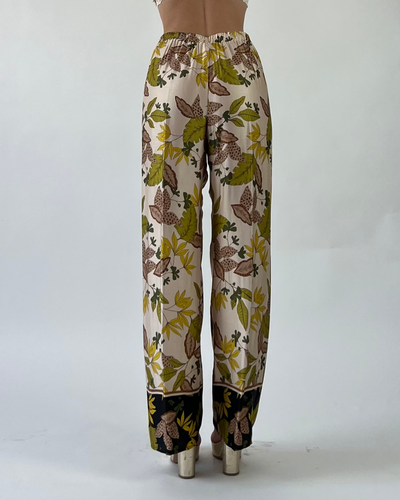 PANTALONE PALAZZO FANTASIA BEIGE