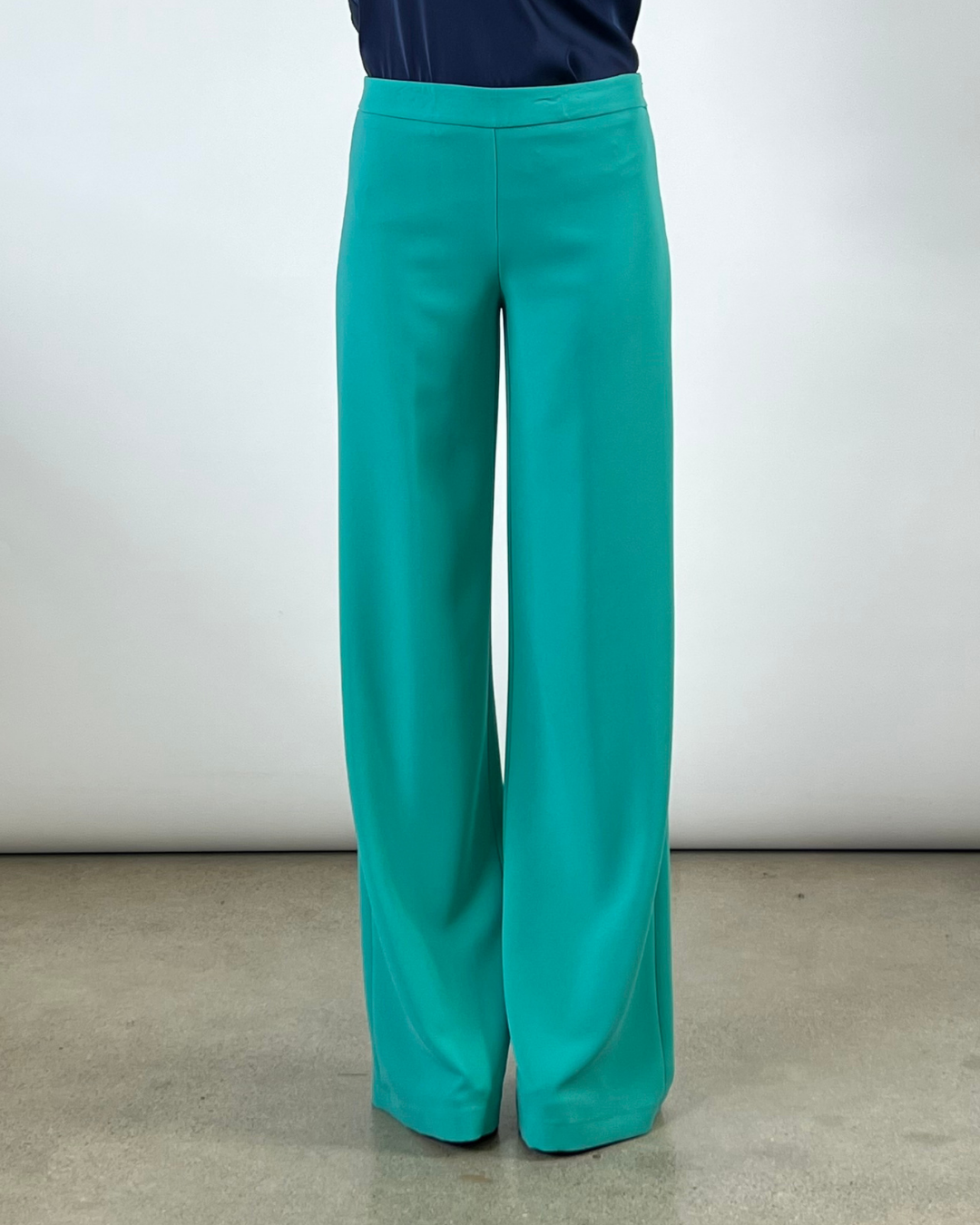 PANTALONE PALAZZO VERDE